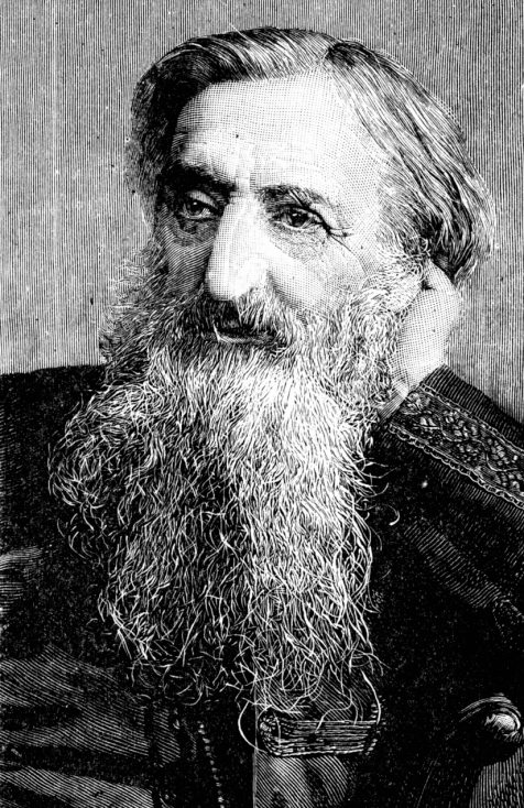 Portrait of William Booth, founder of Salvation Army