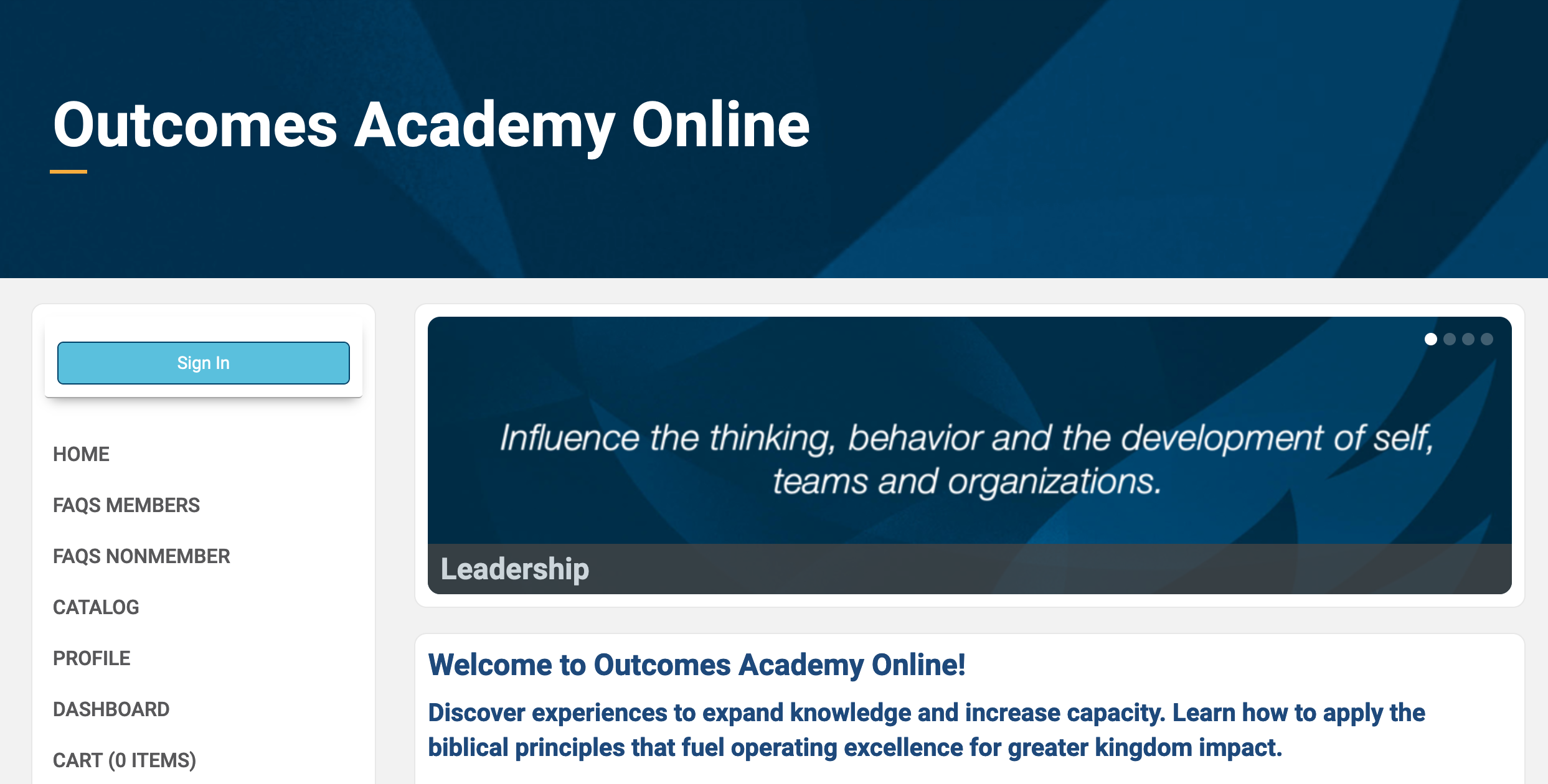 Outvomrd Academy Online